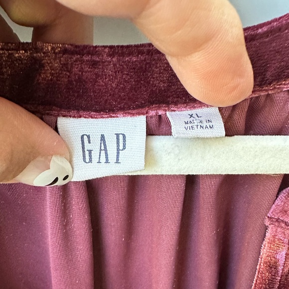 GAP Dark pink/Purple Short Sleeve Top - Picture 3 of 4